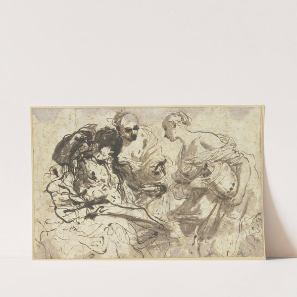 Lot and his daughters by Antonio Gionima