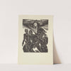Lot walk on the road. He no look back (1946) by Letterio Calapai
