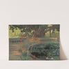 Lotuses in a park in Palermo (1924) by Kazimierz Stabrowski