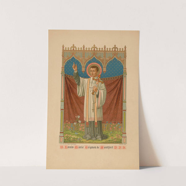 Louis-Marie Grignon de Montfort (after 1890) by Jacques Petyt