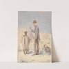 Louis Philippe Albert d&#039;Orleans, bij een opgraving in Egypte by Willem de Famars Testas