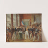 Louis-Philippe prêtant serment à l&#039;Hôtel de Ville, le 31 juillet 1830 by Anonymous