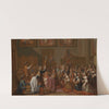 Louis XIV in Notre-Dame de Paris on January 30, 1687 at a Thanksgiving Service after his Recovery from a Grave Illness by Guy Louis Vernansal the Elder