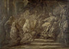 Louis XV recevant le corps de la Ville Ã  l’occasion de la publication de la paix de 1739