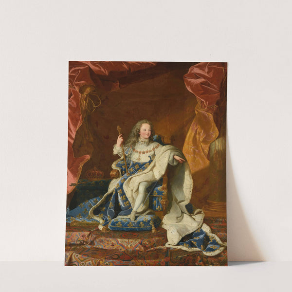 Louis XV, roi de France et de Navarre (1720) by Hyacinthe Rigaud
