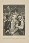 Louis XVI threatened by the mob on their visit to the Tuileries ; June 20, 1792 (1850)