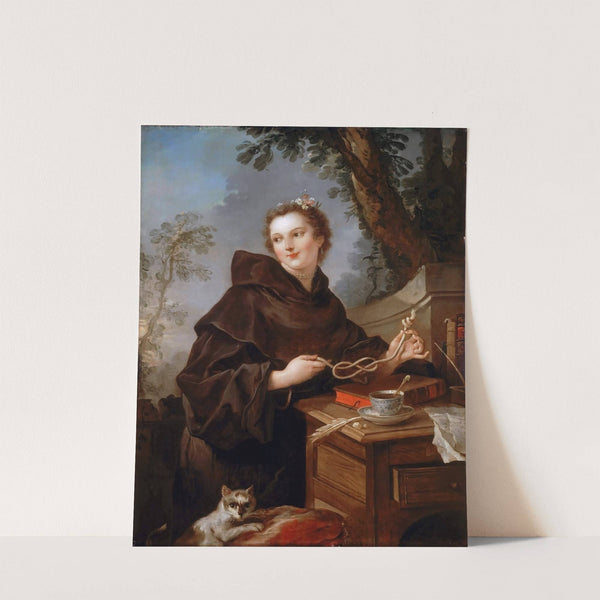 Louise-Anne de Bourbon, mademoiselle de Charolais (1695-1758) by Charles-Joseph Natoire