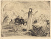 Lourdes, the Miracle (second plate)