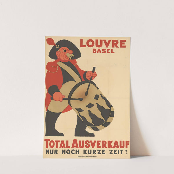 Louvre Basel – Total Ausverkauf (1923) by Otto Plattner