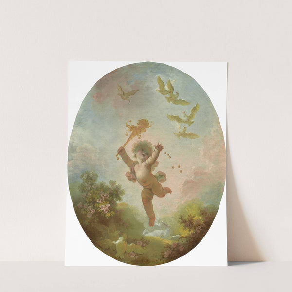 Love As Folly by Jean-Honoré Fragonard