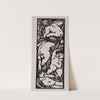 Love is Enough - Upright Border or Sidepiece with four Putti by William Morris