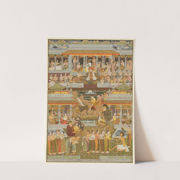 Lovers and beloveds (c. 1735) by Chitarman II