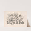 Loves light makes home bright (1874) by Currier & Ives.