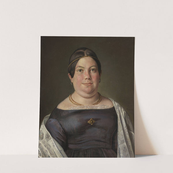 Lovisa Isabella Bjurberg (1814-1864) by Axel Johan Fägerplan