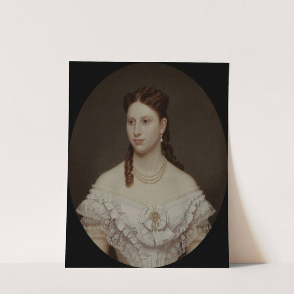 Lovisa, (Lovisa Josefina Eugenia) 1851-1926, Queen of Denmark, Princess of Sweden and Norway by Amalia Lindegren