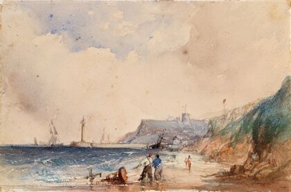 Low Tide at Berwick-on-Tweed, Northumberland — size preview
