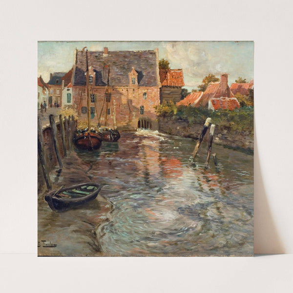 Low Water by Frits Thaulow