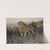 Löwen In Verbrannter Steppe (Lions In A Burnt Steppe) by Wilhelm Kuhnert