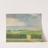 Lowland landscape with water (1907) by Johann Vincenz Cissarz