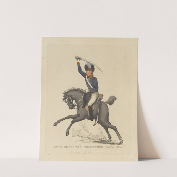 Loyal Islington Volunteer Cavalry (1799) by Thomas Rowlandson