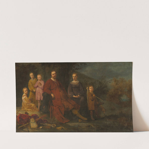 Lucas de Clercq (ca.1593-1652) and his family (1645-1655) by Dirck Bleker