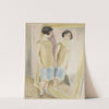 Lucienne vid spegeln by Nils Dardel