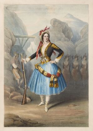 Lucile Grahn in Catarina; ou La fille du bandit (1846)