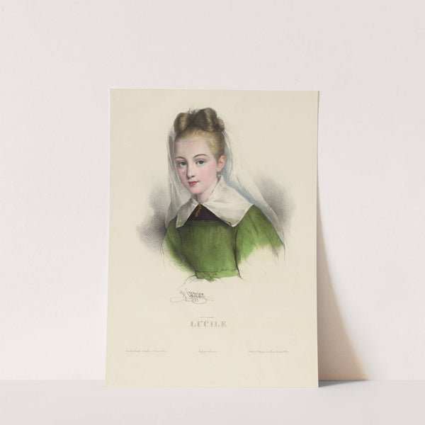 Lucile (1828-1830) by Pierre Louis Henri Grévedon