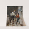 Luck In A Moment (1874) by Augustus Edwin Mulready