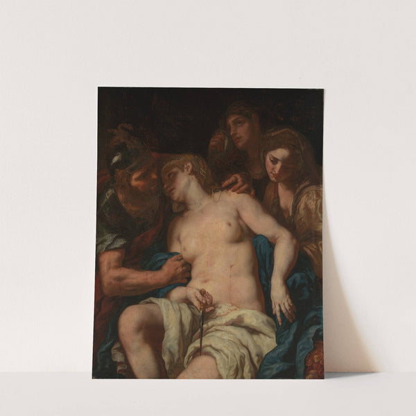 Lucretia by Johann Carl Loth