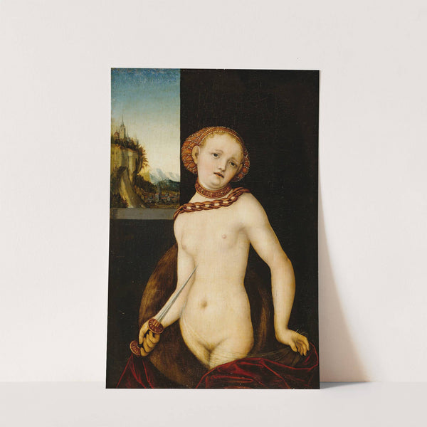 Lucretia (1530) by Lucas Cranach the Elder