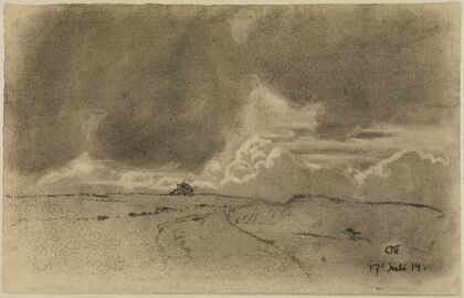 Luft- und Wolkenstudie