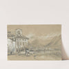 Lugano by Edward Lear