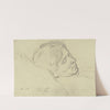 Luise Scholderer schlafend by Otto Scholderer