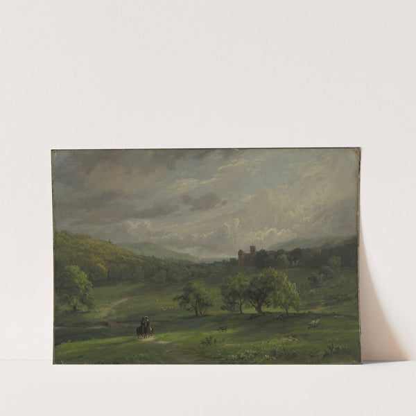 Lulworth Castle by Jasper Francis Cropsey