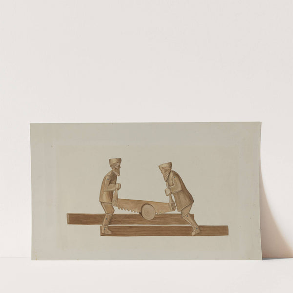 Lumbering (1935-1942) by American 20th Century