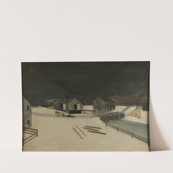 Lumbering in the Snow by Anonymous