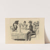Luncheon (1893-1900) by Charles Dana Gibson