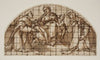 Lunette med Madonna og barn med sankt Frans af Assisi og Katharina af Sienna