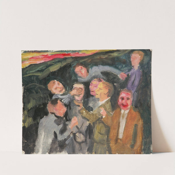 Lustige Gesellschaft by Walther Gamerith