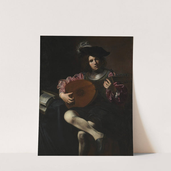 Lute Player by Valentin de Boulogne