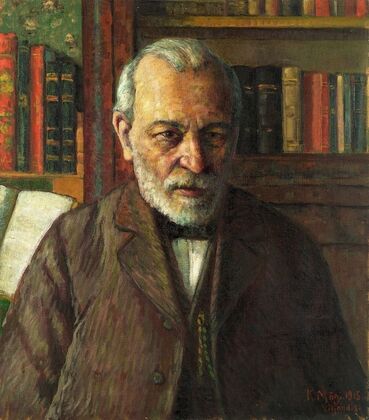 Luuletaja Friedrich Kuhlbarsi portree