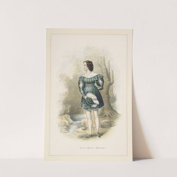 Lydia Kelly as Rosalind in As you like it by Augustus Toedteberg