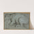 Lying cow and study for the hind legs of a standing cow by Carlo Caliari