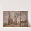 Lyngbyvejen ved Vintappergården (1902) by Albert Gottschalk