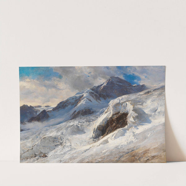 Lyskamm (Monte-Rosa) (1902) by Edward Theodore Compton