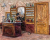 M. Baudy Behind his Desk at the Hotel Baudy