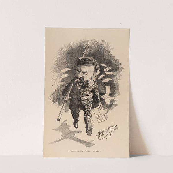 M.Cochery, Ministre des Postes et Télégraphes (1883) by Manuel Luque