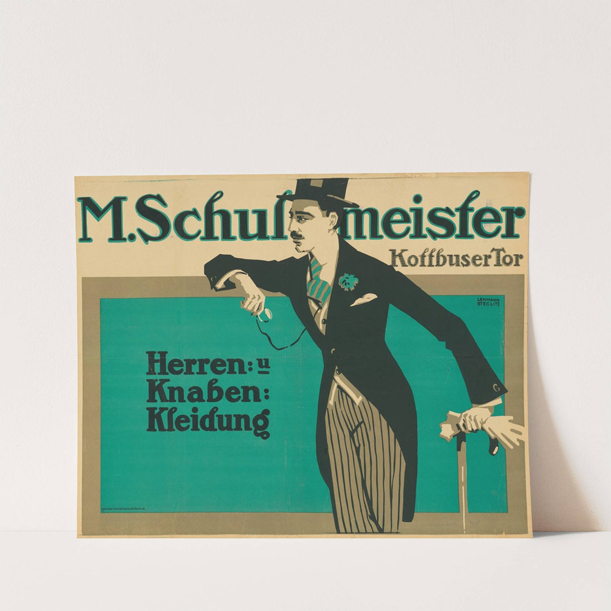 M. Schulmeister. Herren- und Knaben- Kleidung (1899 - 1914) by Walter Lehmann-Steglitz