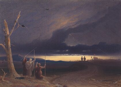 Macbeth and Banquo on the Heath — size preview